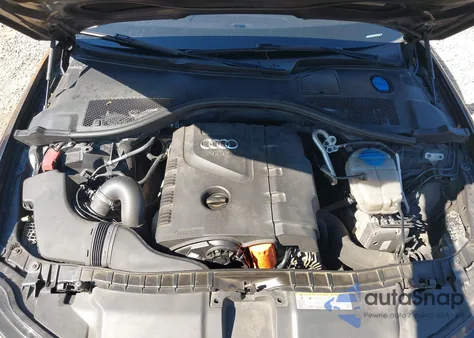 2013 Audi A6 2.0T Premium from USA, damaged, VIN WAUGFAFC7DN107668